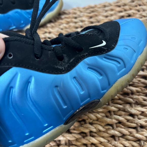 Nike Little Posite One Foamposite TD University Blue 723947-402 Little Boys 9C - Picture 7 of 11